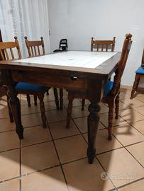 tavolo allungabile in legno 