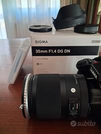Sigma 35mm f/1.4 DG DN Art (L-Mount) + Filtro Nisi