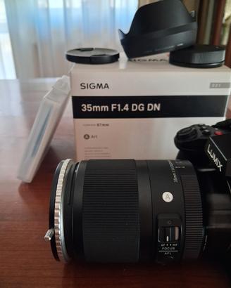 Sigma 35mm f/1.4 DG DN Art (L-Mount) + Filtro Nisi