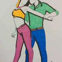 Marco Lodola, Coppia Danzante