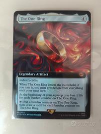 The One Ring extended foil magic MTG