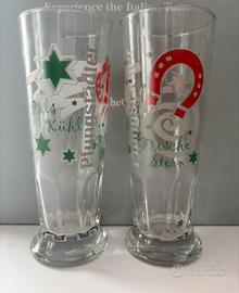 Coppia bicchieri birra Pfungstädter