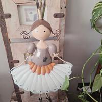 Ballerina in metallo 60 cm nuova con cartellino