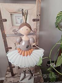 Ballerina in metallo 60 cm nuova con cartellino
