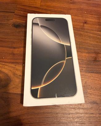 Scatola iPhone 16 Pro Max originale