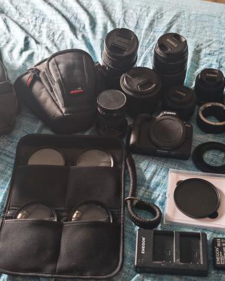canon e obiettivi solo in blocco, valuto telefoni 