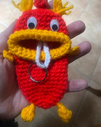 Portachiavi amigurumi