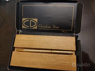 Penna a sfera Christian Dior Placcata oro 18kt