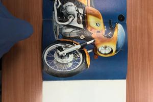 Depliant originale italiano moto BMW R90S, /6