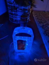 Bottiglia con led 