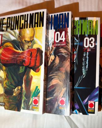 One-Punch Man Volumi 1-4 Planet Manga