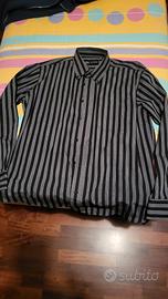 camicia a righe uomo