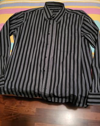 camicia a righe uomo