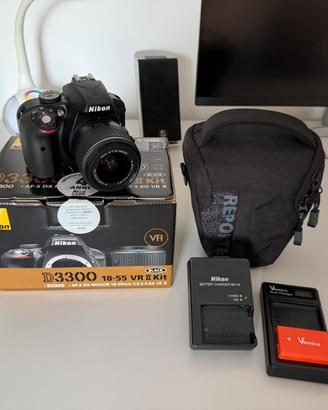 Reflex Nikon D3300 + accessori
