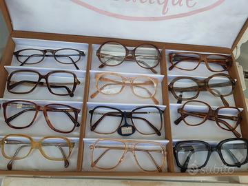 Occhiali vintage : 12 montature  + espositore