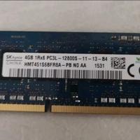 Ram DDR3 4GB PC3-12800 1600Mhz Hynix per Notebook