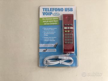 Telefono usb VOIP pc SKYPE e videocall