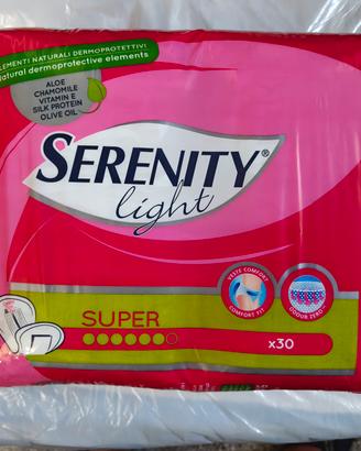 Serenity Pannolone Light Lady Super - 30 pezzi