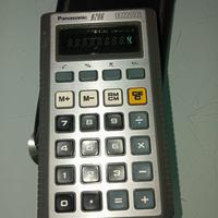 calcolatrici panasonic 8206 e sharp  EL-506P