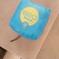 Sacco a pelo campeggio bambino Decathlon azzurro