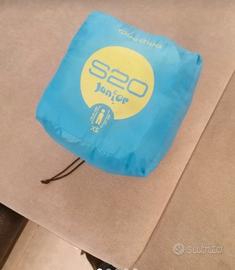 Sacco a pelo campeggio bambino Decathlon azzurro