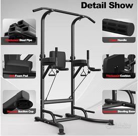 Palestra a casa, trazioni. 2 attrezzi HOME GYM
