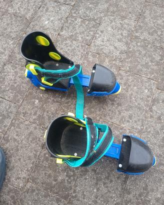 pattini bambini con doppia funzione 