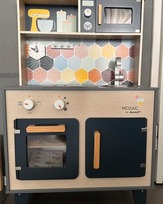 Grande Cucina Mozaïc in legno Janod