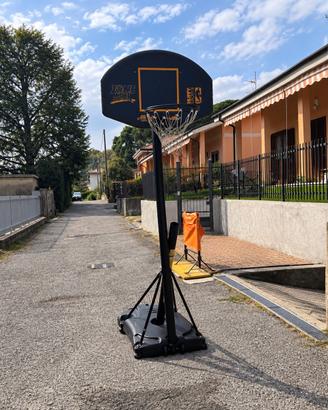 Canestro con supporto  base