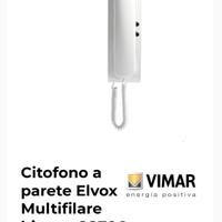 Citofono   elvox vimar  8870