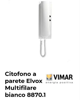 Citofono   elvox vimar  8870