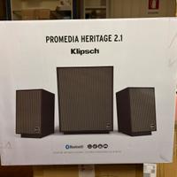 Klipsch ProMedia Heritage 2.1: Potenza Vintage