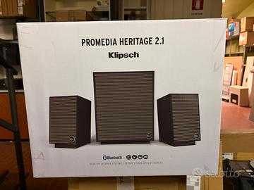 Klipsch ProMedia Heritage 2.1: Potenza Vintage