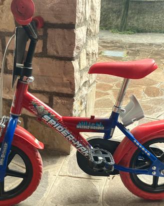Bici spider man
