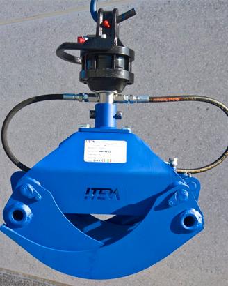 Pinza Legna 80cm con Rotatore Idraulico 10qli