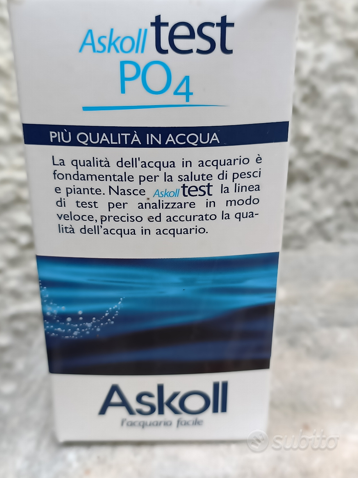 Askoll - TEST PO4. Trattamenti acqua per acquari