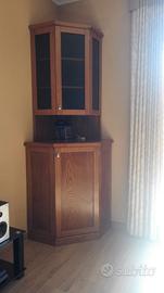 mobile legno massello angolare