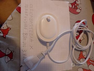 caricabatteria per idropulsore Braun