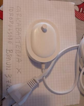 caricabatteria per idropulsore Braun