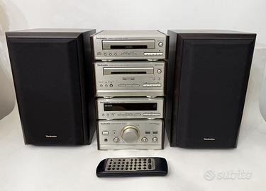 Micro Sistema Hi-Fi Cassetta CD Technics SL-HD60