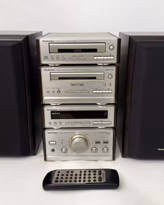 Micro Sistema Hi-Fi Cassetta CD Technics SL-HD60