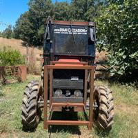 Trattore SAME SOLAR 50 DT + cesta + fresa