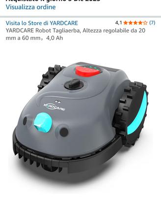 Robottino taglia erba 