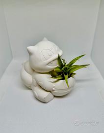 Vaso cemento bulbasaur pokemon