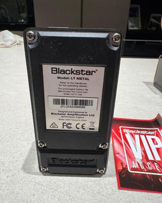 Pedale effetto per chitarra elettrica Blackstar