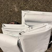 Teli in  PVC preparo anche su misura !