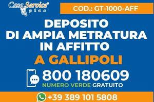 Deposito di Ampie Dimensioni a Gallipoli