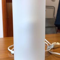 LAMPADA da TAVOLO in VETRO Cilindrica