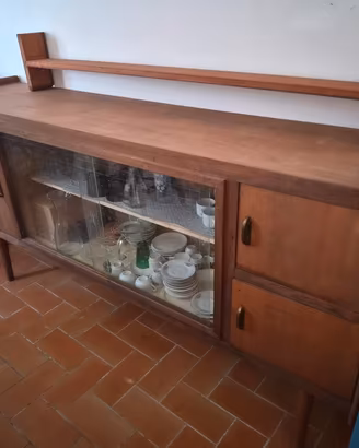 Madia credenza vintage anni '60, legno