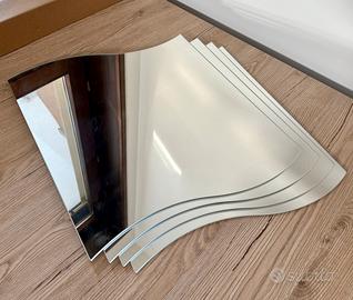 Set specchi ondulati (4 pezzi)